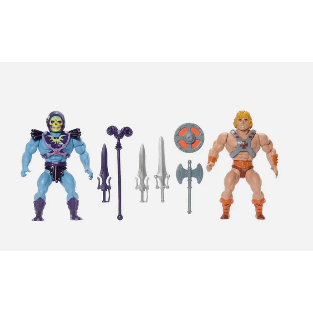 The Masters of the Universe Origins Retro He-Man & Skeletor 2-Pack NIB